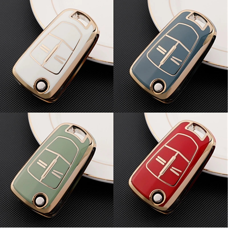

TPU Car Smart Key Case Cover Shell Fob For Vauhxall Opel Astra H Corsa D Insignia Vectra Zafira Signum Protector Bag Accessories