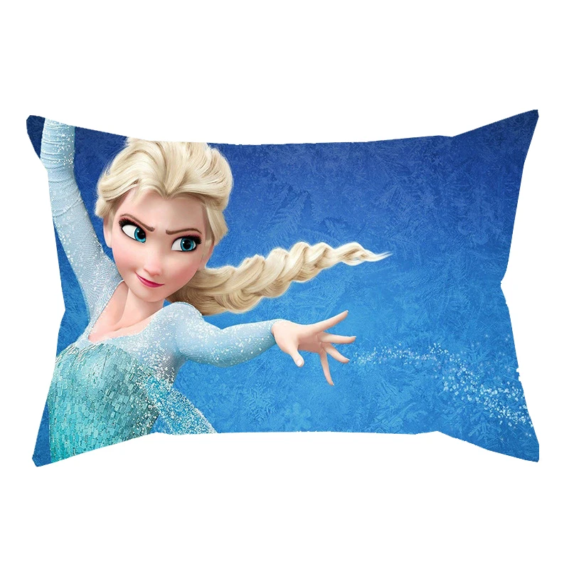 Фото Чехол для подушки Frozen, чехол для подушки с мультяшным принтом, чехол для подушки для поддержки поясницы в офисе, предметы интерьера для дома №3