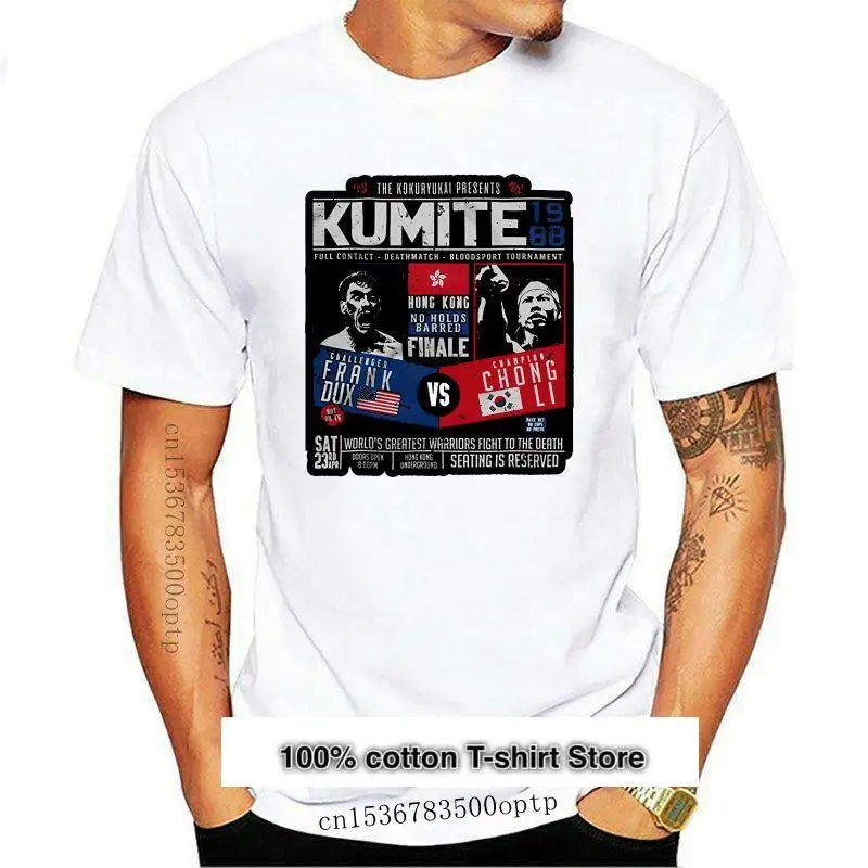 

Camiseta Kumite 1988 Hong Kong No Holds Finale barbiled, camiseta, regalo (1)