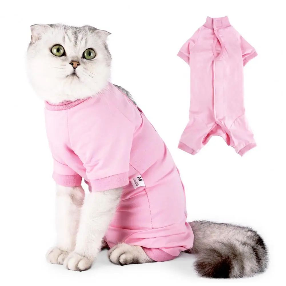 

Cat Suit Useful Protective Pet Shysiological Shirt Convenient Abdominal Wounds Suits Pet Shysiological Shirt