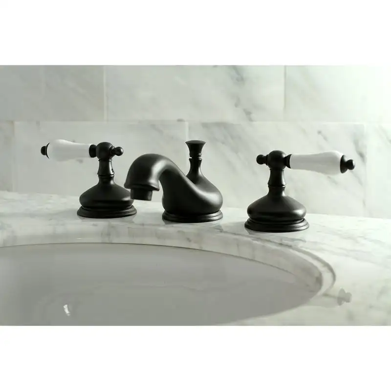 

KS1160PL 8 in. Widespread Bathroom Faucet, Matte Black