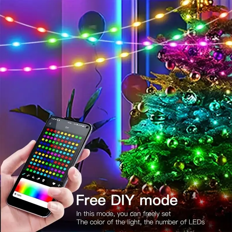 Светодиодные ленты RGB с дистанционным управлением WS2812B