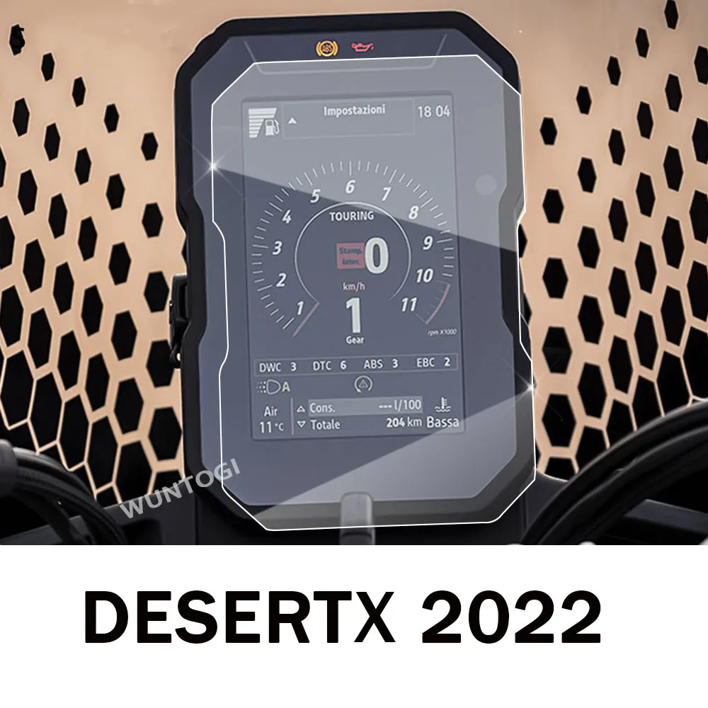 

DesertX 2022 Motorcycle New Accessories For Ducati Desert X2022 Scratch Cluster Screen Dashboard Protection Instrument Film