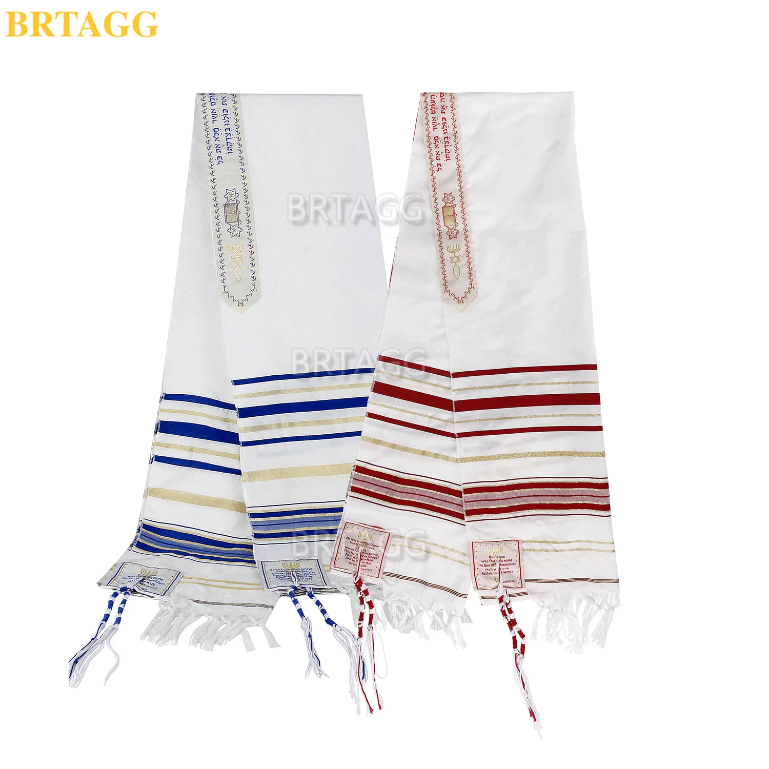 

BRTAGG Tallit Prayer Shawl with Bag