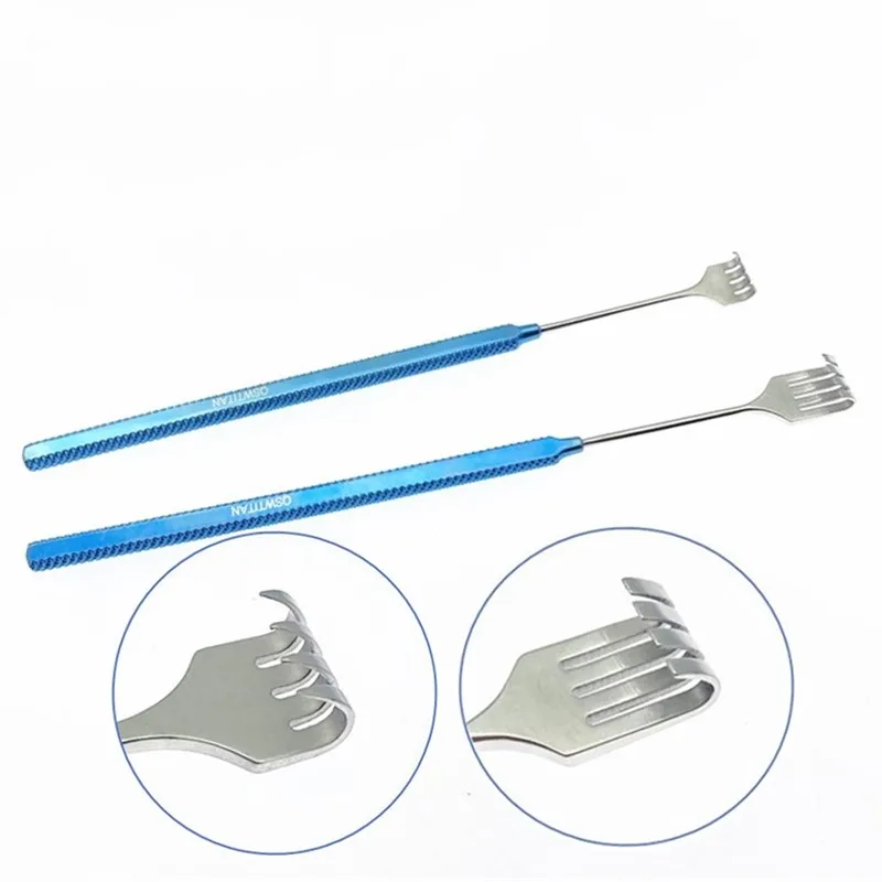 

Titanium ophthalmic hook knapp Retractors eye lacrimal sac retractor ophthalmic surgery hook eye instrument