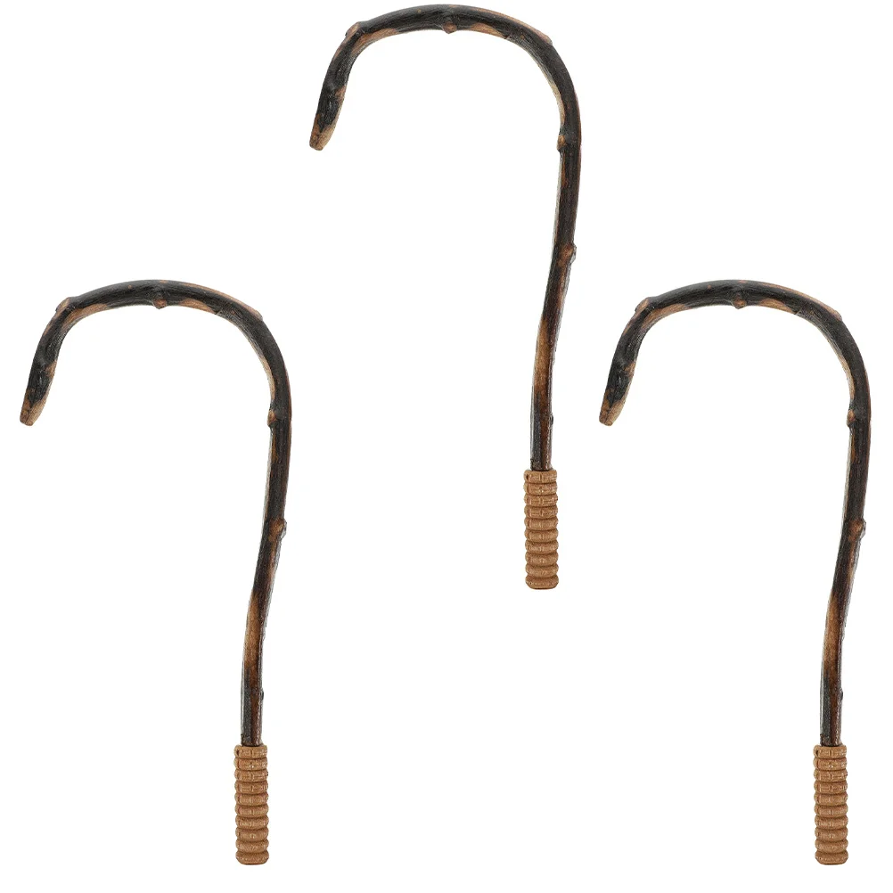 

3pcs Full Body Sticks Wood Roller Back Massagers Relax Rods (Coffee)