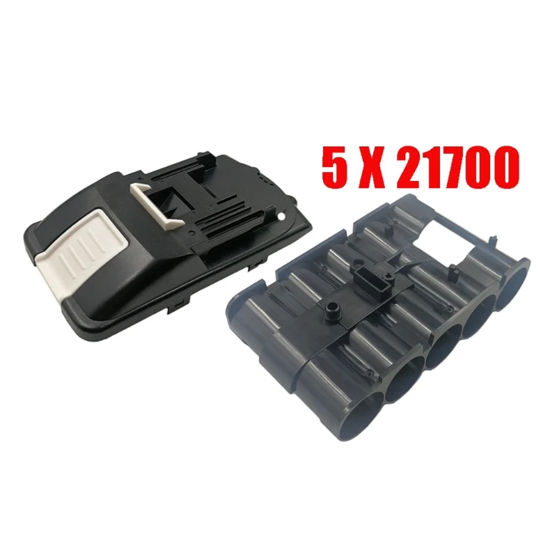 

Износостойкий чехол для аккумулятора BL1830 5X21700, печатная плата для аккумуляторной батареи 18 в, жесткий пластиковый корпус K1KF