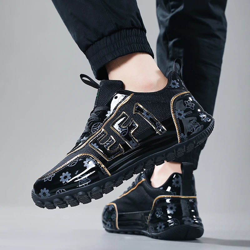 Brand Men Skateboarding High Quality Flat Man Sneakers Zapatos Hombre Autumn Male Sport Shoes Rubber Mens Luxury Shoes Man Boots