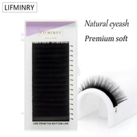 free shipping 10cases quality eyelash extensions tray fake mink single eyelash size single eyelash soft natural eyelash