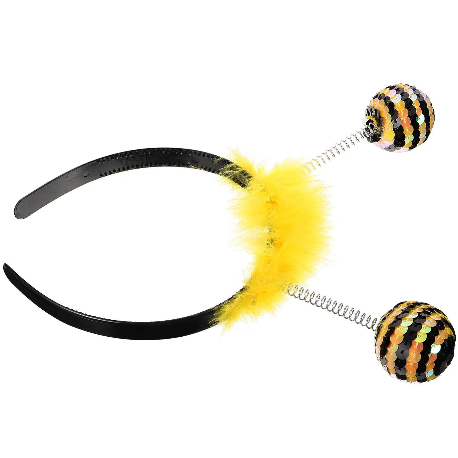 

Hair Band Yellow Sequin Spring Headband Hair Hair Clasp for Party