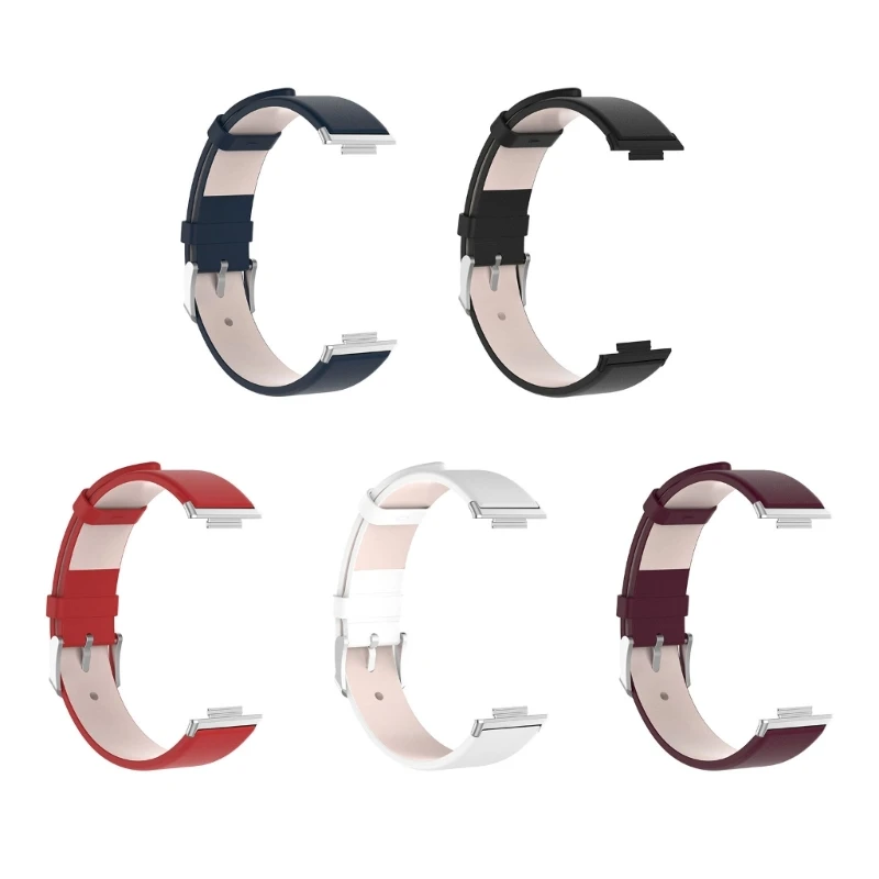 Быстросъемный кожаный ремешок для смарт-часов Xiaomi Mi Band 8 Pro браслеты аксессуары