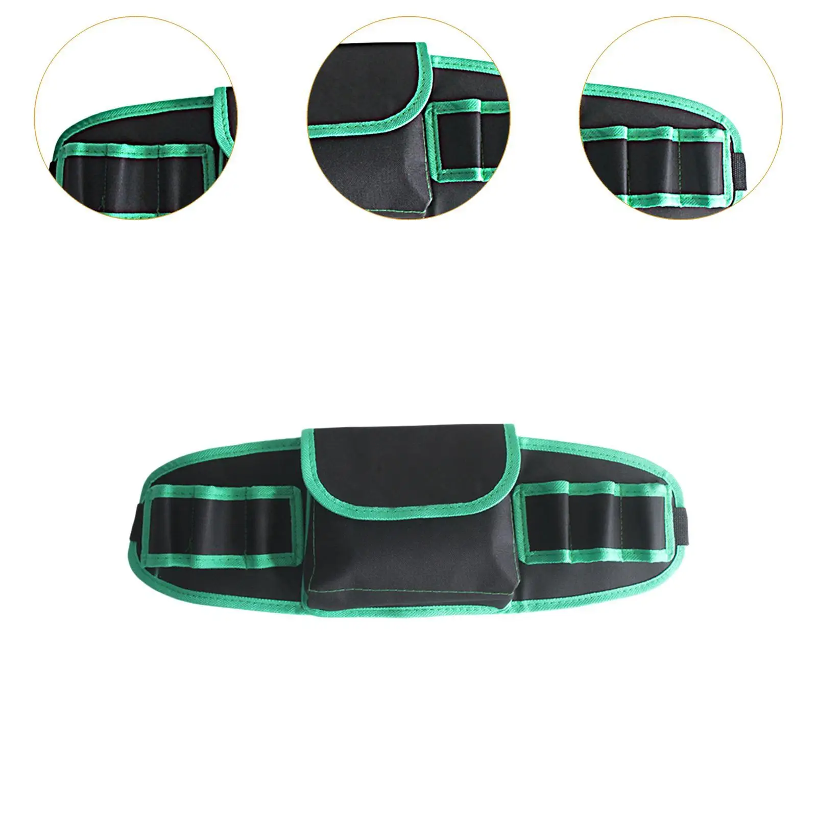 Ремень для инструментов сумка с несколькими карманами регулируемая из ткани