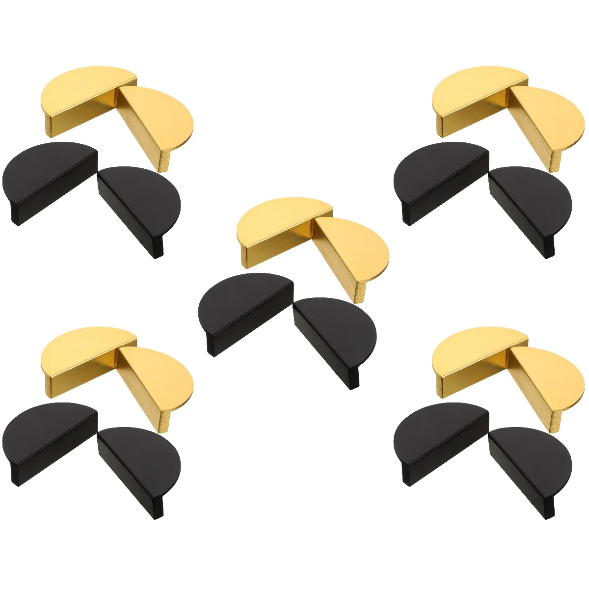 

20 pcs Cabinet Knobs Decorative Drawer Pulls Metal Cupboard Pulls Furniture Handles with Screws