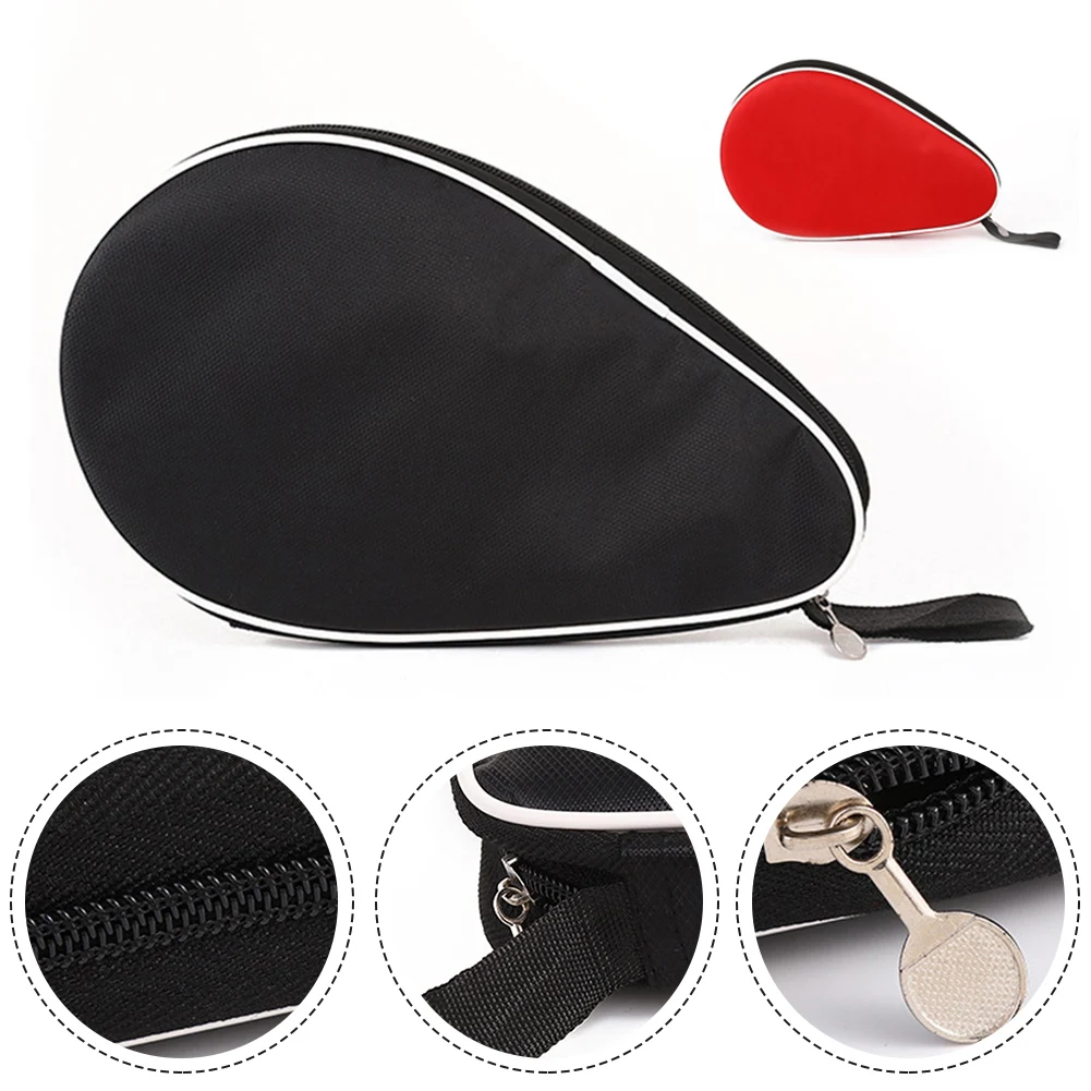 

Portable Table Tennis Rackets Bag Gourd Type Paddles Case Dustproof Storage Bag Oxford Cloth Protective Case For Table Tennis