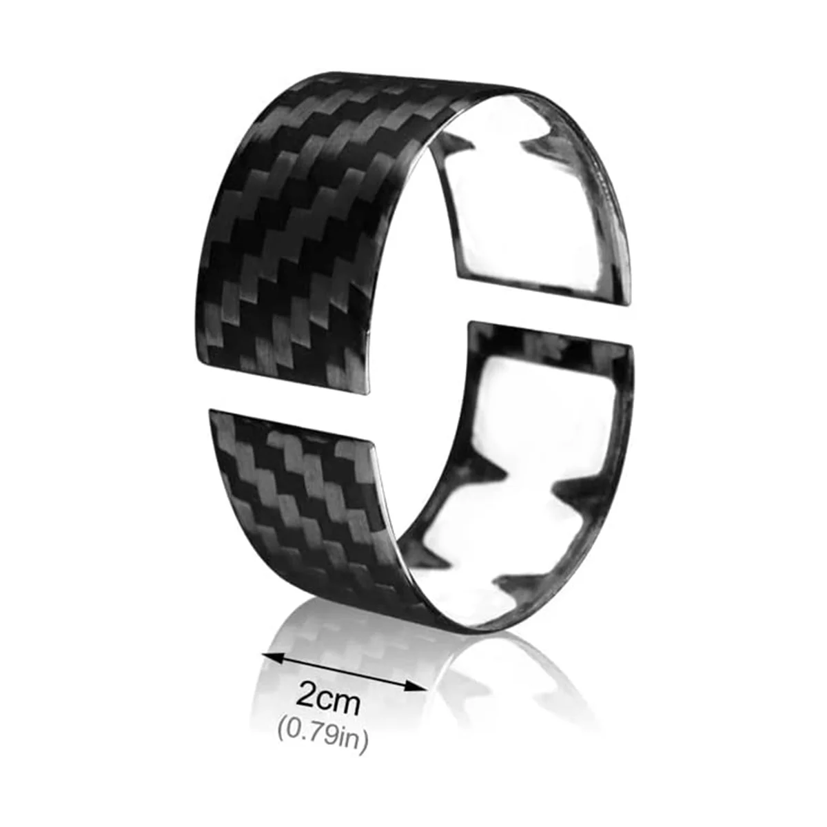 

Real Carbon Fiber for C8 2020-2022 Steering Wheel Decoration Ring Cover Interior