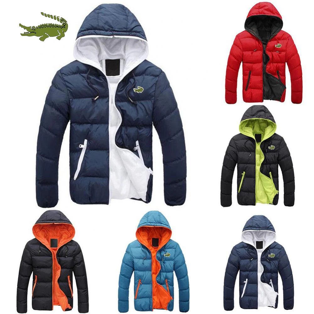 

2022 New Winter Down Coat Contrast Color Windproof Waterproof Padded Men Down Coat Wear Resistant Down Coat High Quality