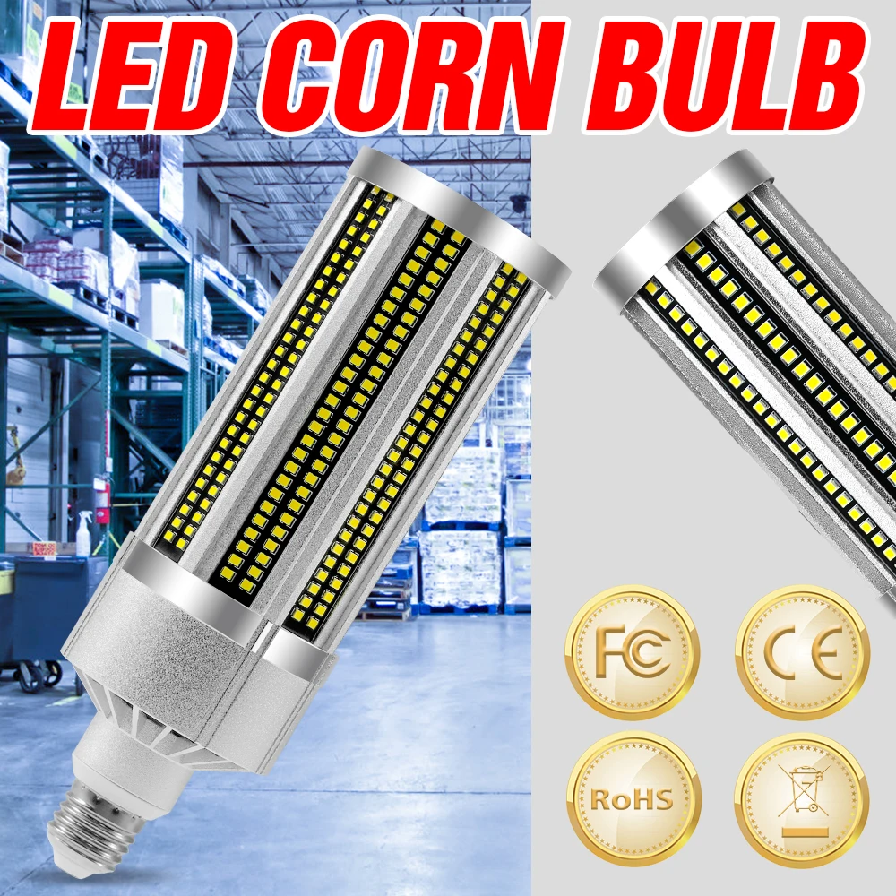 

LED Bulb E27 Lamp 220V Light E39 Chandeliers 110V Lampada LED Bombillas 25W 35W 50W 54W 60W 80W 100W 120W For Home Living Room