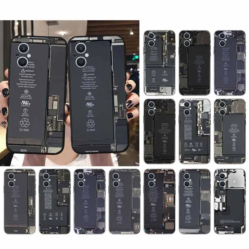

Battery Motherboard Circuit board Phone Case for OPPO Reno 10x zoom 9 8 Pro 7 Pro 6 6Pro 5 4 Pro 3 Pro 2 2Z 7lite 8lite Reno 5 Z
