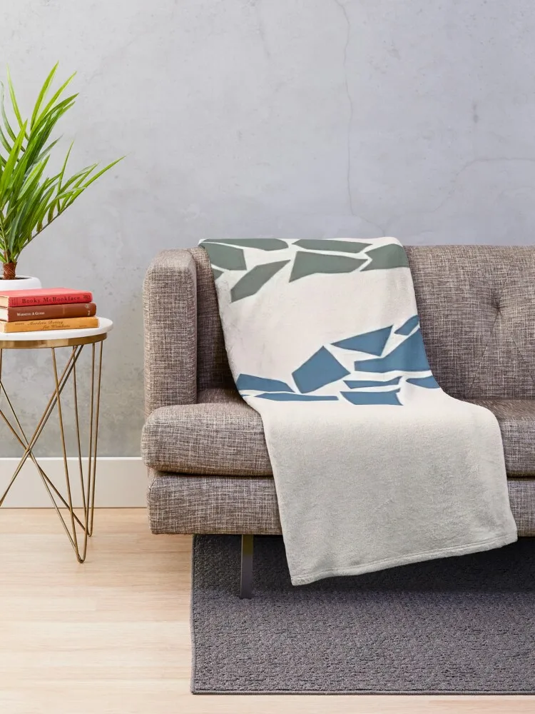 Синий и зеленый - 1968 плед с Робертом Goodnough манга тонкая туристическая кровать