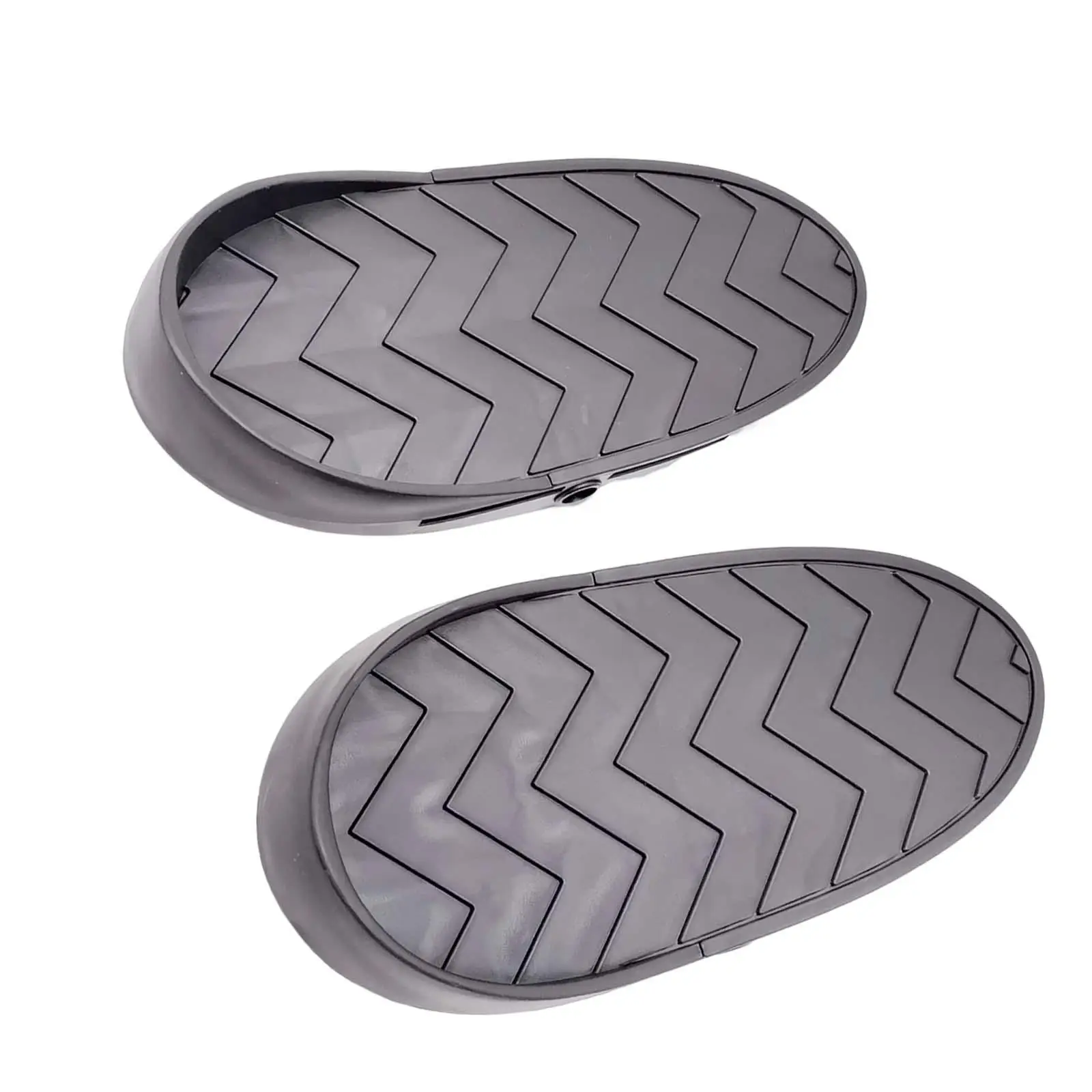 

1 Pair Rowing Machine Foot Pedal Replacements for Elliptical Machine Durable Easily Assembled and Store Gym Accessory 11.8x5inch