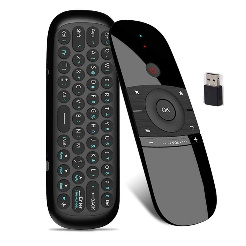 

W1 Air Mouse Keyboard 2.4G Hz Fly Mouse Remote Control With Keyboard For Android Box TV Box Smart TV