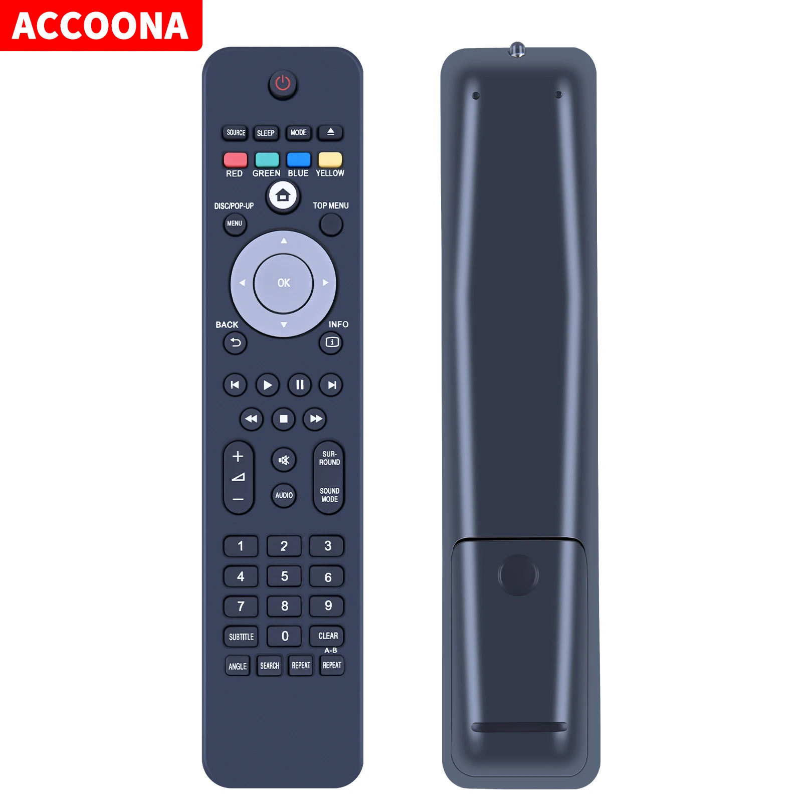 

Remote control NB5E5 for PHILIPS HTS3051B/F7 HTS3051B/F7A HTS3051BV/F7 HTS3051BV/F7C