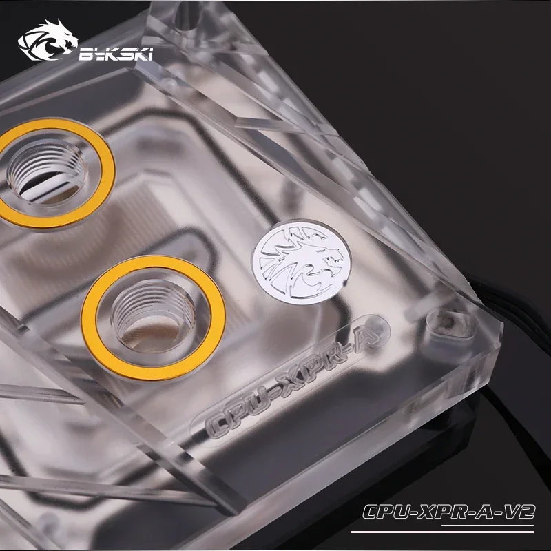 Водяной блок процессора Bykski для INTEL LGA 1150 1151 1155 1156 1200 1700 2011 2066 X99 I7 радиатор