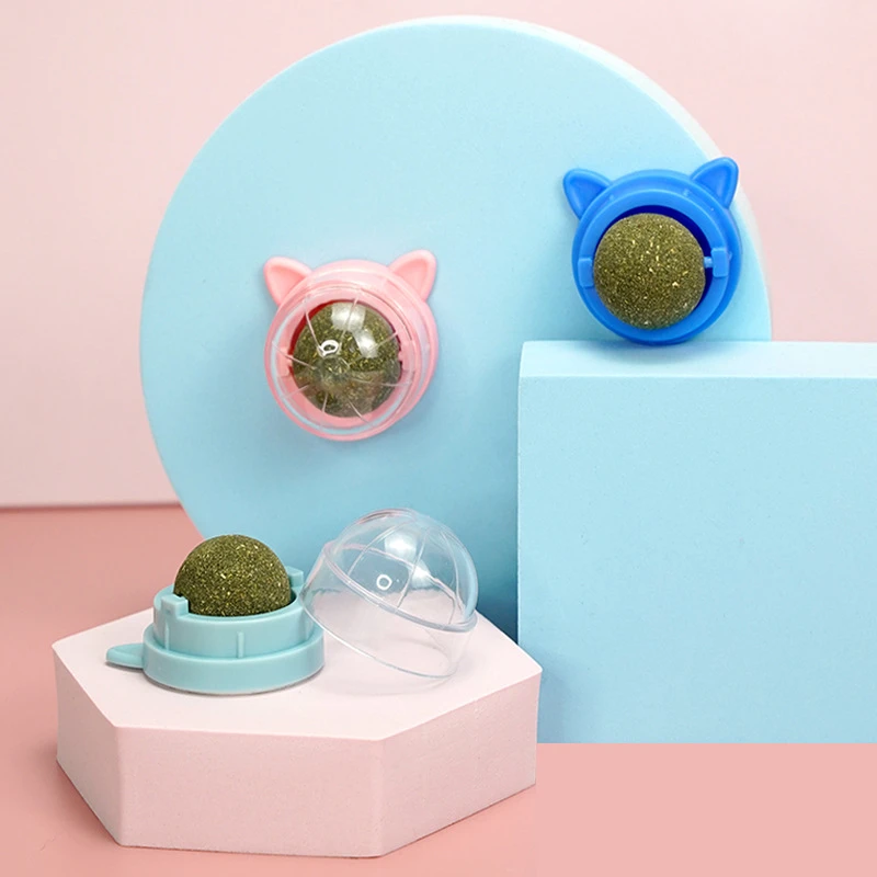 

Pet Stuff Healthy Cat Catnip Toys Ball Cat Candy Leccare Snack Catnip Snack Nutrition Energy Ball Kitten Cat Toy Cat Accessories
