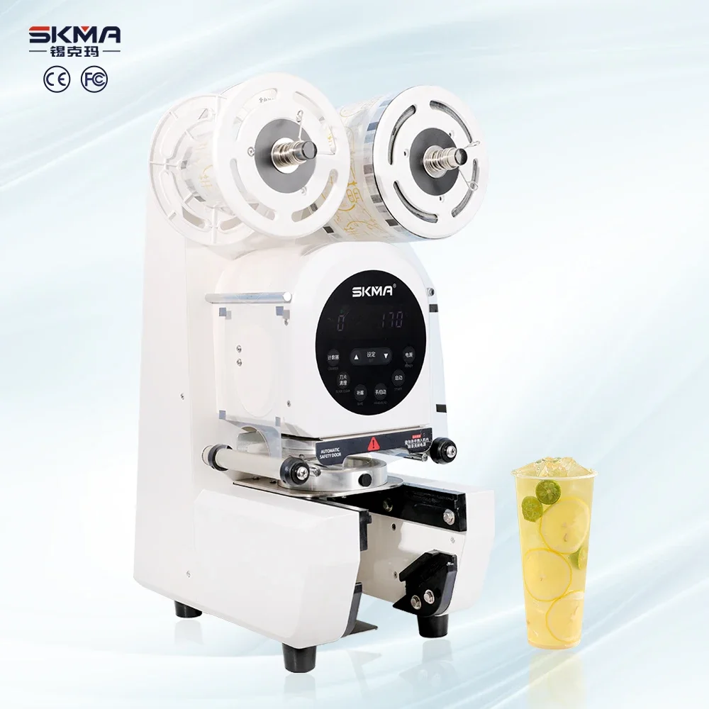 SKMA Коммерческий магазин чая с молоком высокоскоростная машина для запечатывания