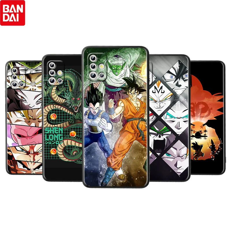 

Dragon Ball DBZ GOKU For Samsung Galaxy A72 A71 A52 A51 A73 A53 A32 A12 A21S 5G Silicone Soft Black Phone Case Funda Coque Cover