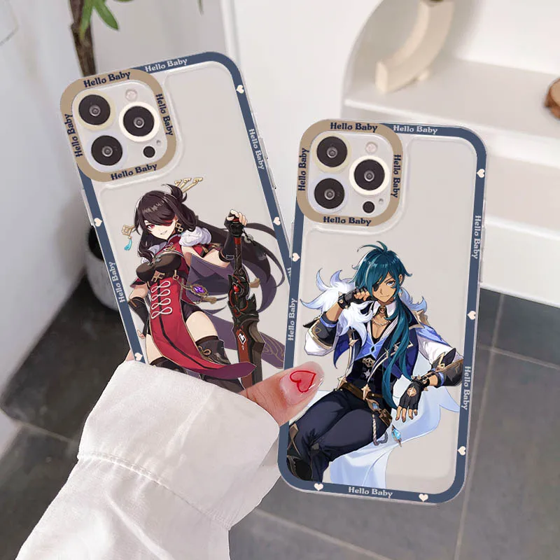 

Genshin Impact Phone Case for iPhone 11 12 13 Mini Pro Max 14 Pro Max Case shell