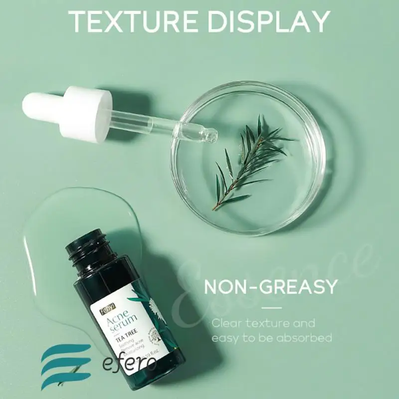 

17ml Green Tea Acne Removal Face Nicotinamide Face Serum Vitamin C Moisturizing Hydrating Brightening Soothing Skin Care