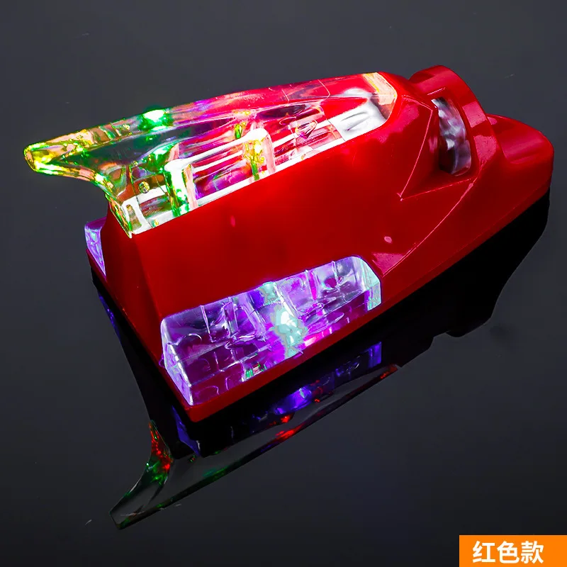 

Wind Power Shark Fin Shaped Car Antenna Receiving Signal Antenna LED Warning Flashing Light Auto Styling car Accessories