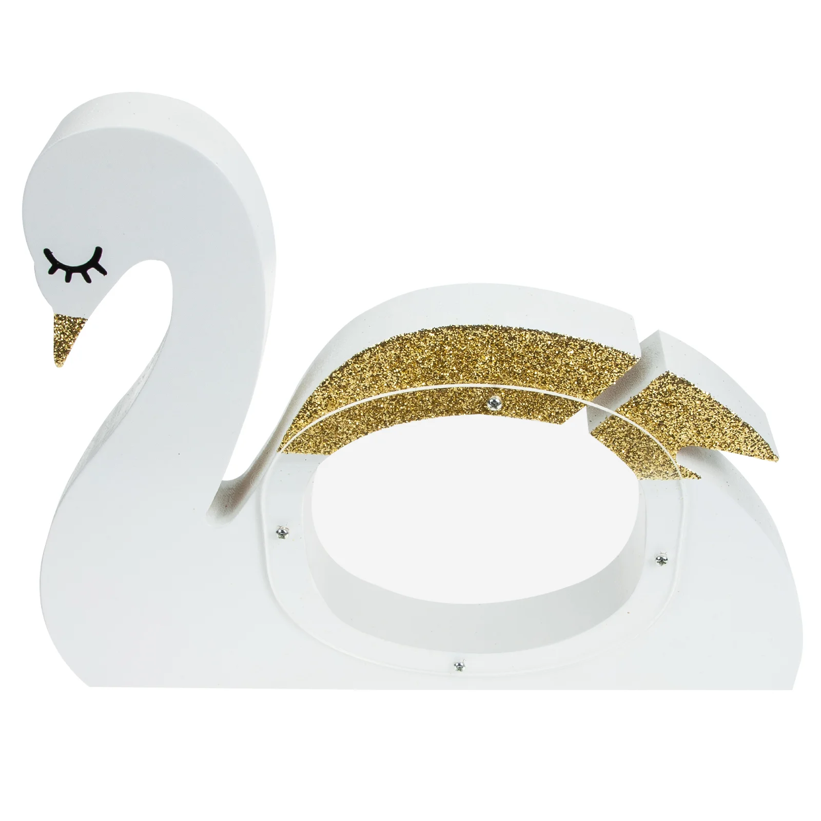 

Wooden Piggy Bank Swan Coin Bank Kids Money Bank Change Jar Money Saving Jar