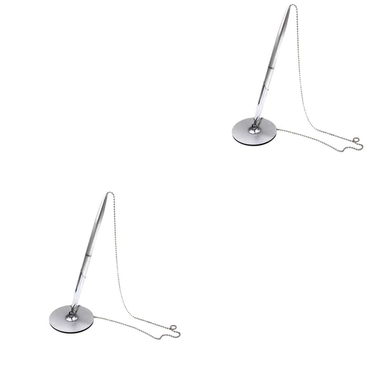 

Pen Pens Ballpoint Chainwithadhesive Desktop Holder Retail Storeink Stand Writing Set Securewedgy Anti Corded Coil A Reception