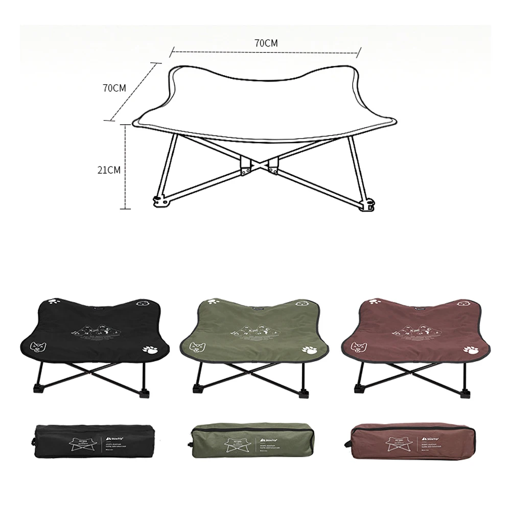 Всесезонная универсальная походная кровать для собак на открытом воздухе