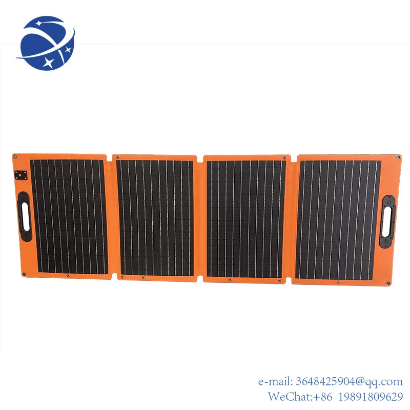 

Складная зарядная панель YYHC высокой мощности, монокристаллическая силиконовая солнечная батарея, уличная Портативная сумка для зарядки zation