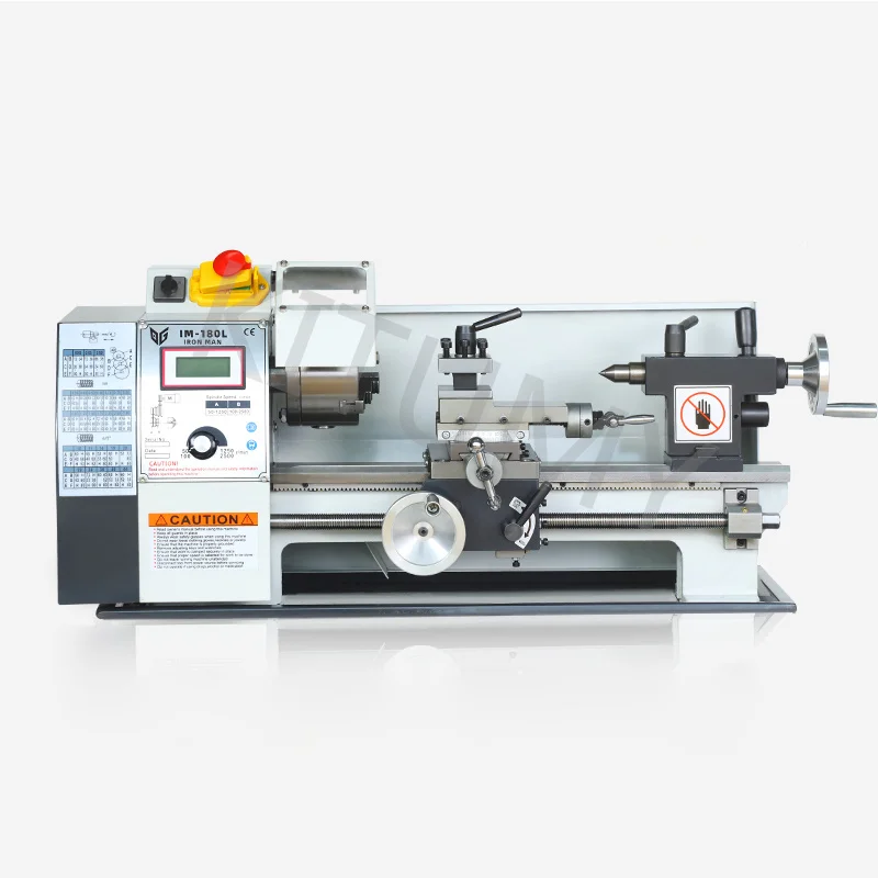 Мини-токарный станок по металлу 650 Вт металлические шестерни мини-токарный