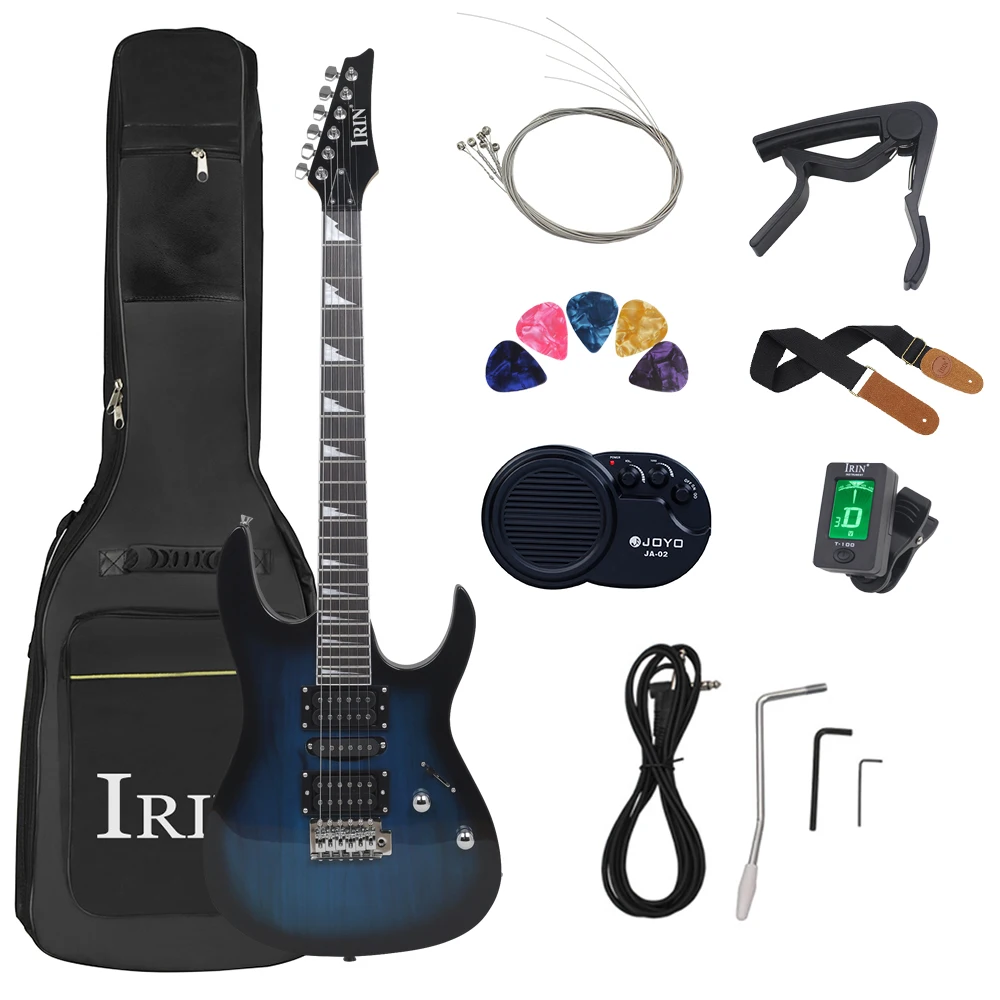 

6 Strings Electric Guitar 24 Frets Maple Body Electric Guitar Guitarra With Bag Tuner Capo Amp Picks Guitar Parts & Accessories