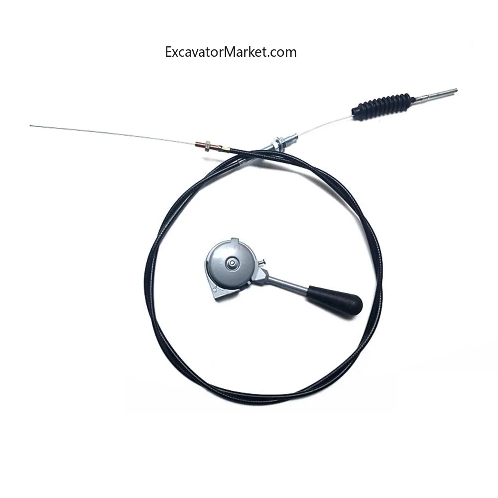 Аксессуары для экскаватора ручка управления дроссельной заслонкой кабель