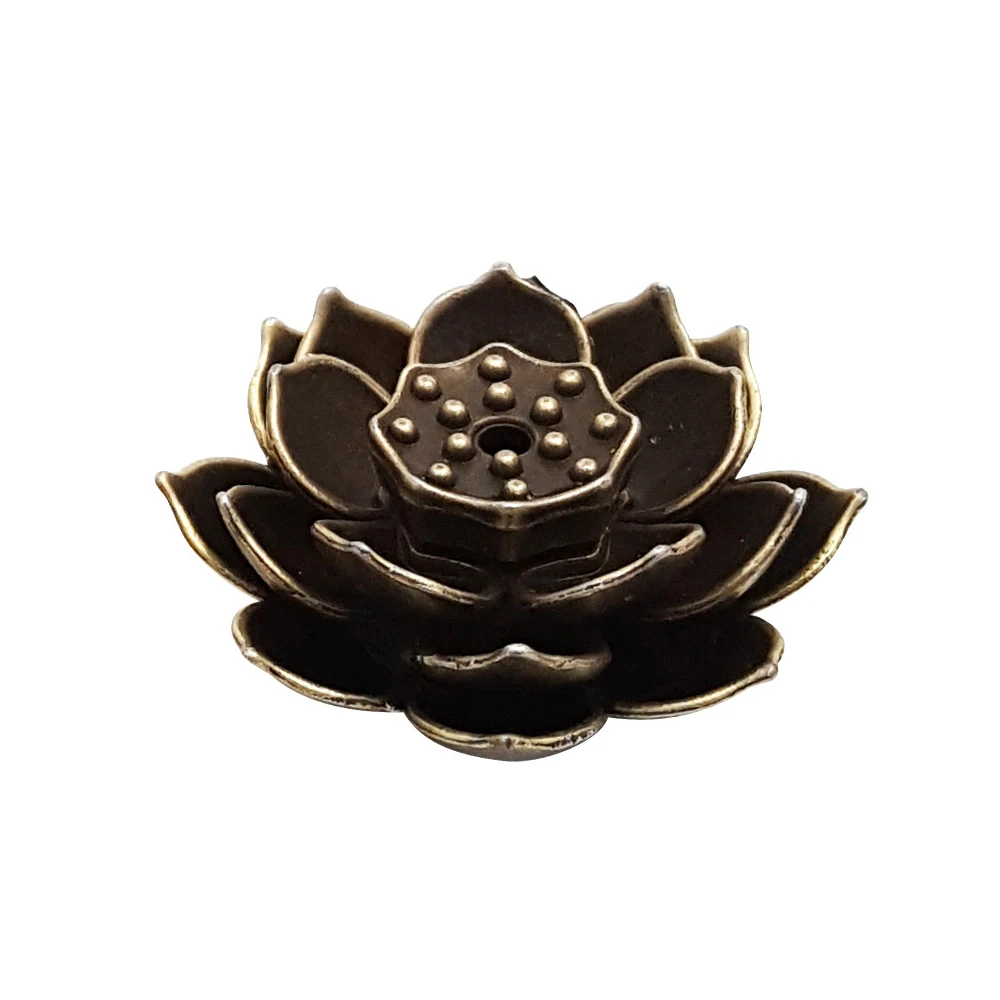 

Золотой лотос курильница для благовоний