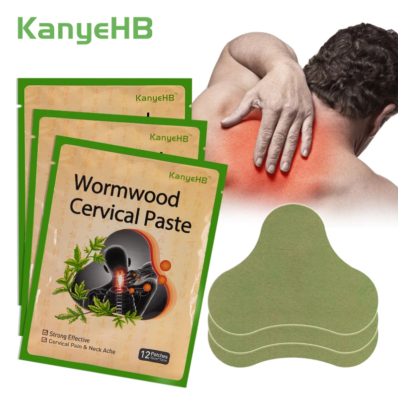 

36pcs=3bags Cervical Vertebra Pain Medical Plaster Neck Muscles Pain Relief Arthritis Spondylitis Body Health Care Patches A389