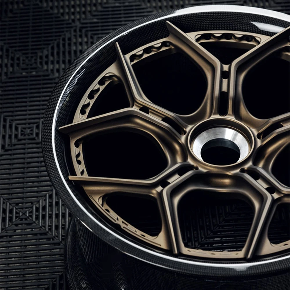 . Piasta koła z włókna węglowego 18 19 20 21 cali kute felgi Havas Factory wykonana na zamówienie pasuje do Porsche