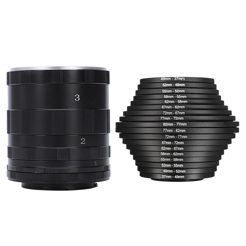 

Переходное макрокольцо RISE-3 Steps для всех объективов Nikon, Dslr, Slr, Uk