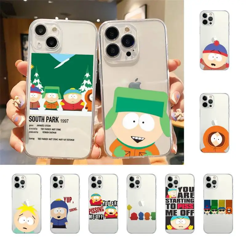 

Funny South Park Cute Phone Case For Iphone 7 8 Plus X Xr Xs 11 12 13 Se2020 Mini Mobile Iphones 14 Pro Max Case