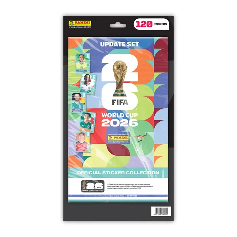 Фото Новый набор стикеров Panini FIFA World Cup Update 2026, лимитированная коллекция, в наличии, БЫСТРАЯ ДОСТАВКА №2
