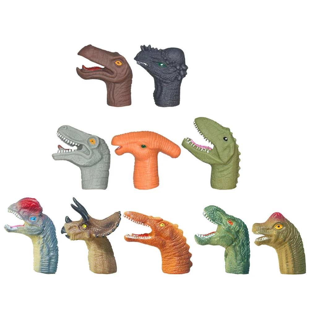 

Fingerpuppet Toys Head Puppets Rubber Storyanimal Kids Soft Handparent Mini Toy Prizes Child Box Treasure Time Bathbabies