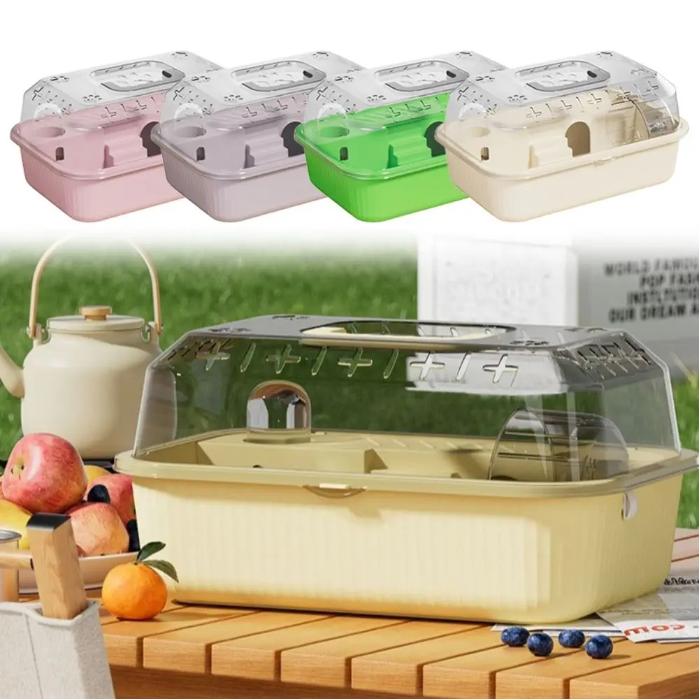 Новая открывающаяся верхняя клетка для хомяков с вентиляцией и ручкой дом среды