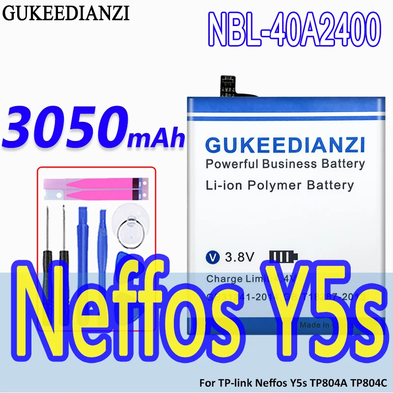 

GUKEEDIANZI NBL-40A2400 3050mAh High Capacity Battery For TP-link Neffos Y5s TP804A TP804C