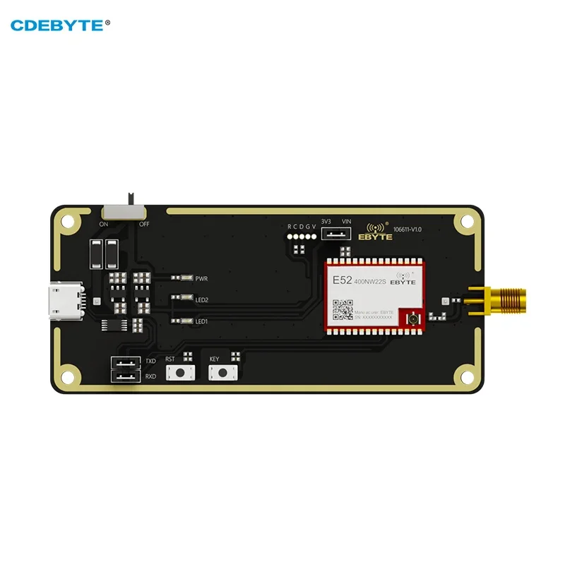 LoRa Mesh беспроводной модуль тестовая плата CDEBYTE E52-400NW22S-TB 433 МГц 22 дБм USB-интерфейс